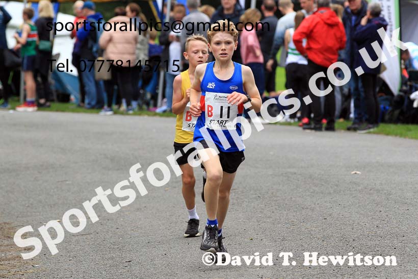 Boys under-13s 2023 Northern 6 and 4 Stage Relays and Youngsters, Birkenhead Park, Wirral.  Photo: David T. Hewitson/Sports for All Pics